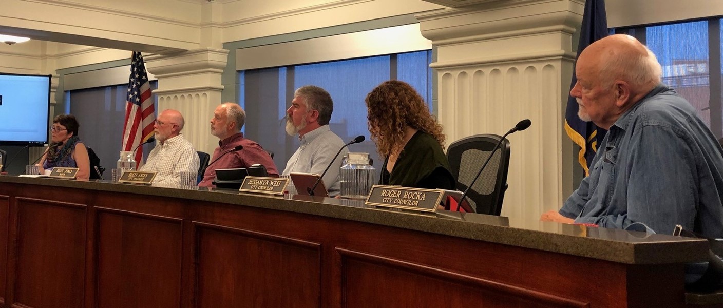 City Council at the dais